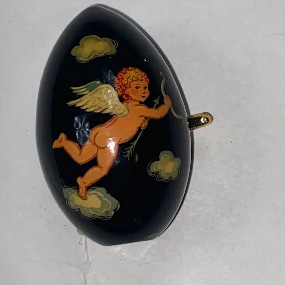 Vintage Decorative Egg Angel